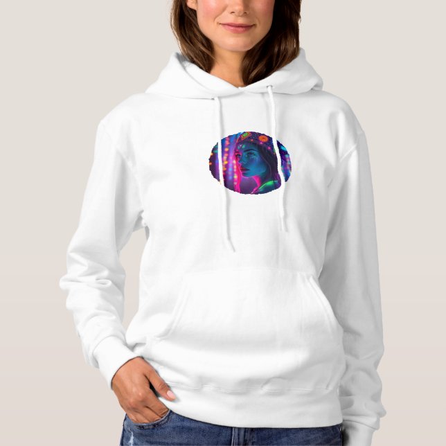 Pull À Capuche Queen de Tout T-Shirt (Devant)