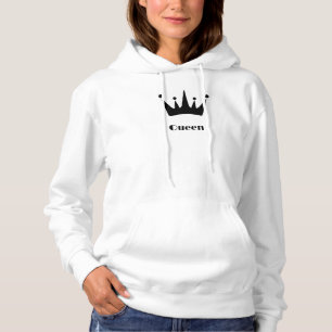 Pull À Capuche Queen Sweatshirt à capuche personnalisé avec texte