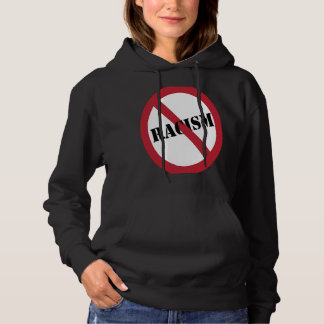Pull À Capuche Racisme Interdit Anti-Raciste Anti-Haine Résister 