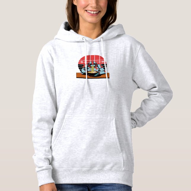 Pull À Capuche Ramen Méca  (Devant)