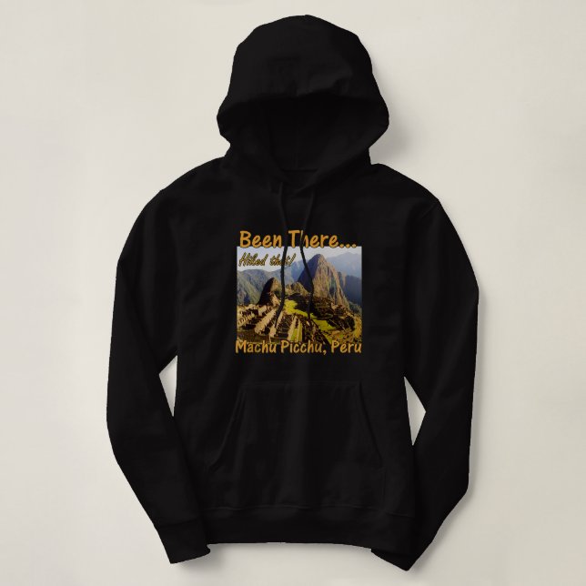 Pull À Capuche Randonnée pédestre Inca Machu Picchu - Pérou Ragla (Design devant)