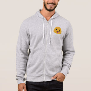 Pull À Capuche Refroidi les yeux de la langue