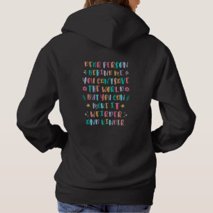 Pull À Capuche Rendez le monde plus bizarre et plus gentil
