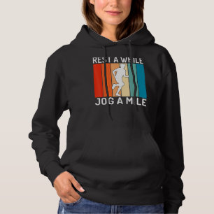 Pull À Capuche Reposez Un Moment Joignez Un Mile Jog Sport Jogger