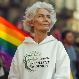 Pull À Capuche RÉSILIANT PAR CONCEPTION Moderne Mise à jour perso