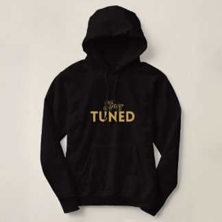 Pull À Capuche Restez Branchés – Citation Motivante pour Femmes