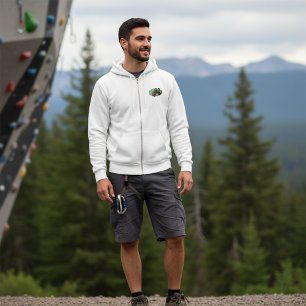 Pull À Capuche Rollercoaster Thème Park Ride Mens Full Zip