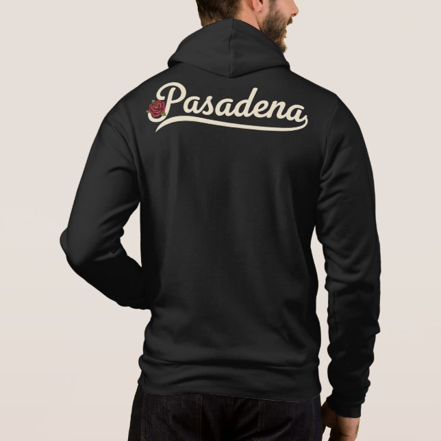 Pull À Capuche Rose de Pasadena  (Dos)
