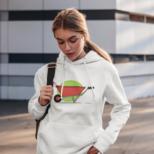 Pull À Capuche Roue rouge (Créateur téléchargé)