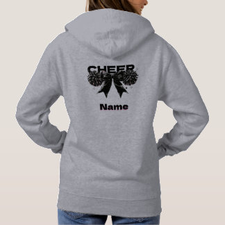 Pull À Capuche Ruban de nom de meneuse de claque personnalisé