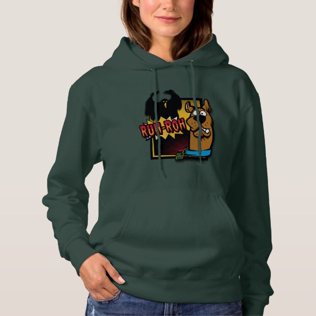Pull À Capuche Ruh-Roh Scooby-Doo et un fantôme (Devant)