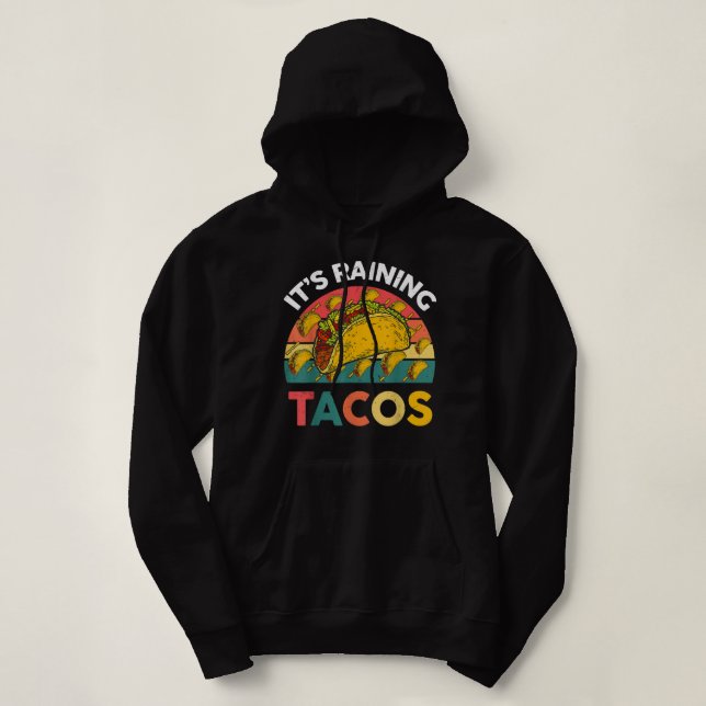 Pull À Capuche Sa Pluie Taco Chemise Enfants Jeune Enfant Joueur  (Design devant)