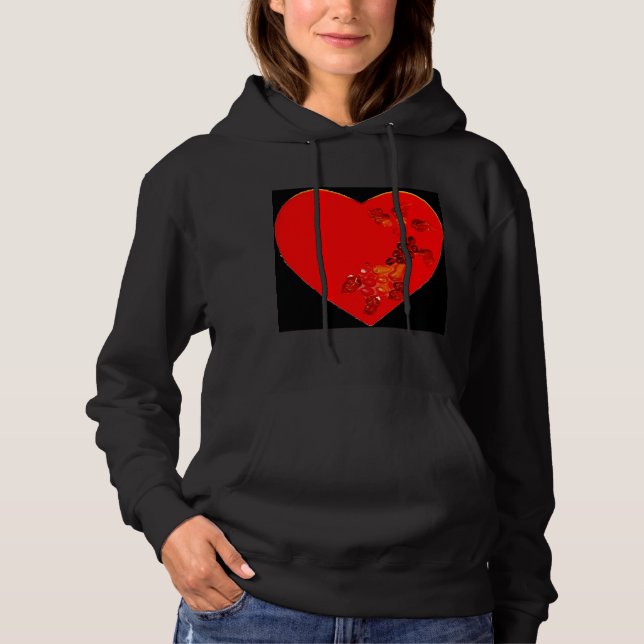 Pull À Capuche Saint Valentin (Devant)