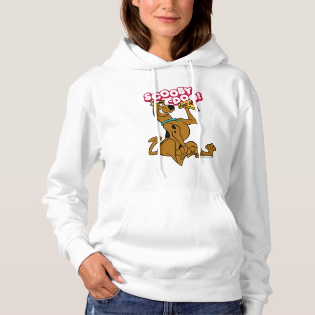 Pull À Capuche Scooby Doo Avec Pizza Slice (Devant)