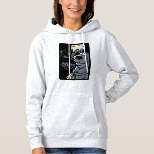 Pull À Capuche Scooby-Doo Noir Haunted Mansion Graphisme