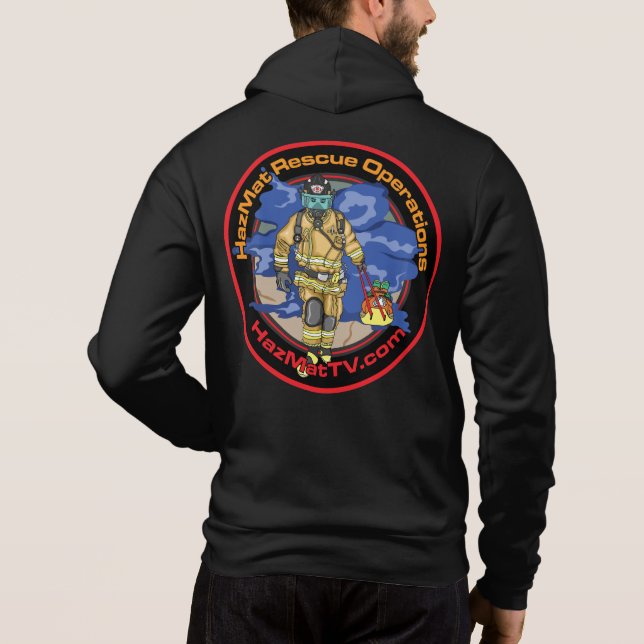 Pull À Capuche Secourt HazMat OPS (Dos)