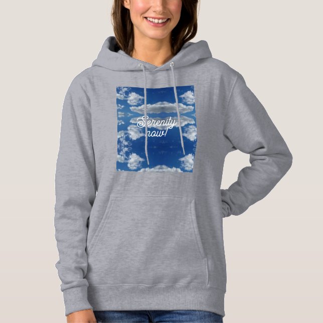 Pull À Capuche Sérénité maintenant ! (Devant)