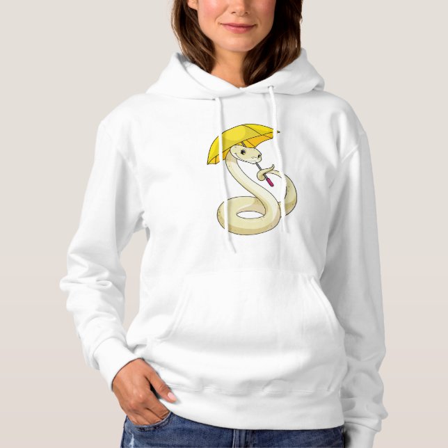 Pull À Capuche Serpent avec parapluie (Devant)