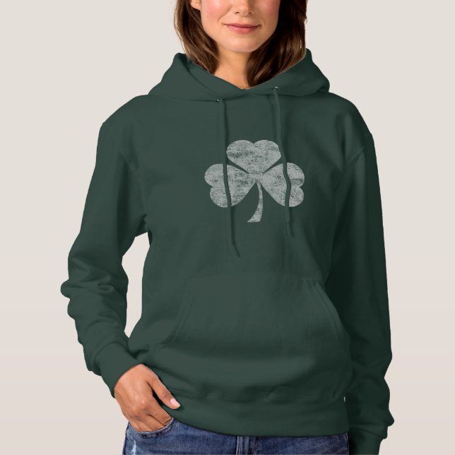 Pull À Capuche Shamrock (Devant)
