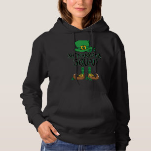 Pull À Capuche Shenanigans Squad Irish Funny Saint Patricks Day