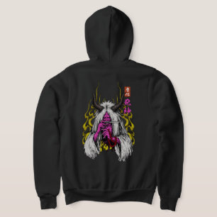 Pull À Capuche Shinigami Death Spirit Démon Japonais Double Impre