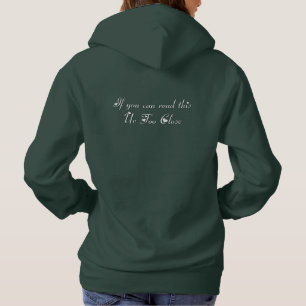 Pull À Capuche Si Vous Pouvez Lire Cela Ur Trop Fermer