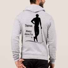 Silhouette, Homme, Nom, Texte