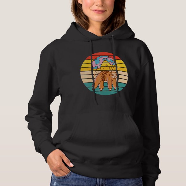 Pull À Capuche Sloth Sky Diving (Devant)