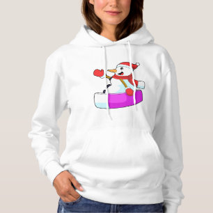 Pull À Capuche Snowman comme Snowboardeur avec Sonowboard.PNG