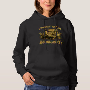 Pull À Capuche Société de Jogging des Procrastinateurs T-shirt de