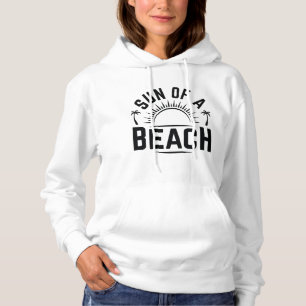 Pull À Capuche Soleil D'Une Plage