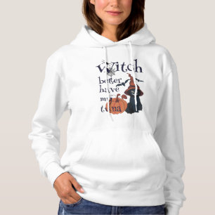 Pull À Capuche Sorcière mieux avoir mon thon
