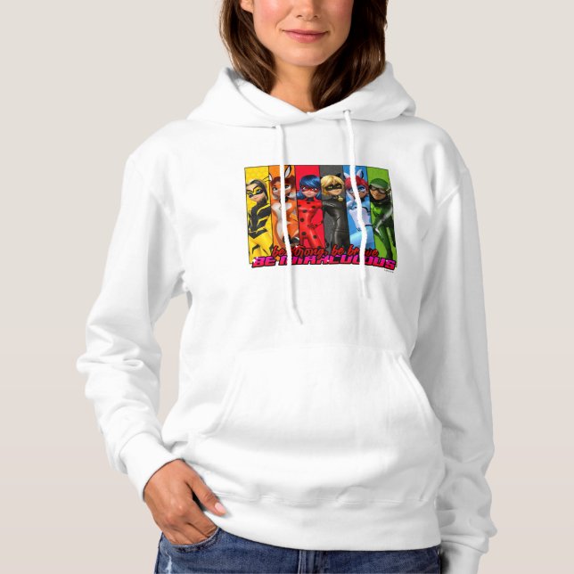 Pull À Capuche Soyez Fort, Soyez Courageux, Soyez Miraculeux (Devant)
