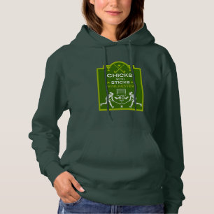Pull À Capuche Sport de hockey sur gazon féminin
