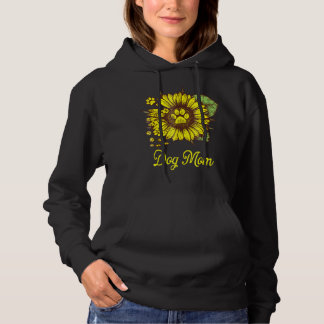 Pull À Capuche Sunflower Chien Paw Cool Pour Hommes Femmes Enfant