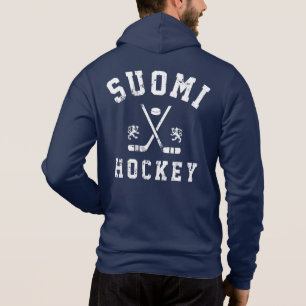 Pull À Capuche Suomi Veste de hockey sur glace