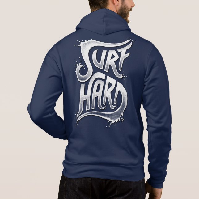 Pull À Capuche Surf dur (Dos)