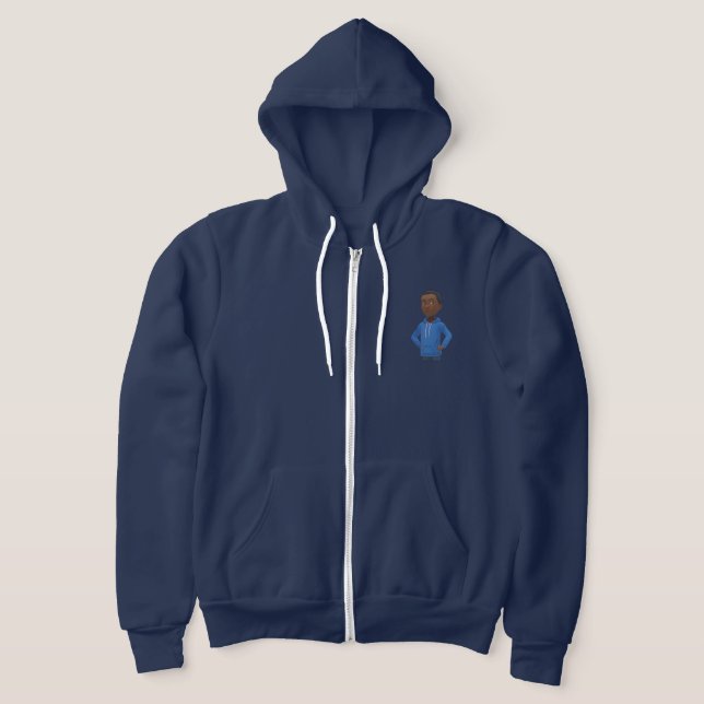 Pull À Capuche Surmonter zip hoodie (Poser)