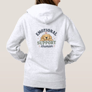 Pull À Capuche Sweat-shirt de soutien humain émotionnel