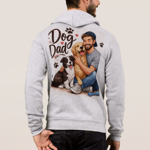 Pull À Capuche Sweat-shirt Fier Papa de Chien – Cadeau Mignon pou