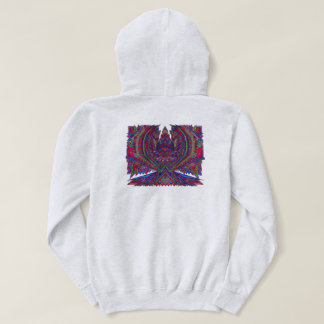 Pull À Capuche Sweat-shirt pour femmes à motif d'aigle