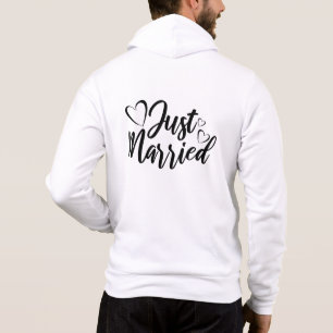 Pull À Capuche Sweat-shirt Vient de se Marier