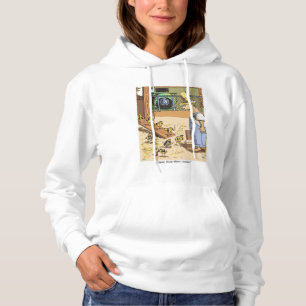 Pull À Capuche Sweatshirt à capuchon blanc femmes de Biker Chick