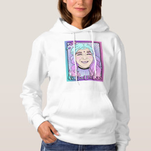 Pull À Capuche Sweatshirt à capuchon Fab-U-Las femmes de Zer0