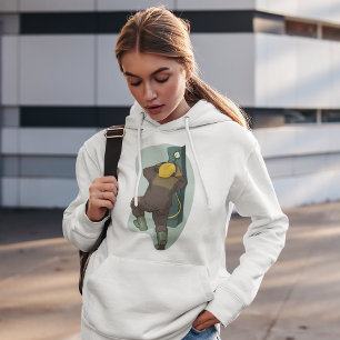 Pull À Capuche Sweatshirt D'un Soudeur Au Travail