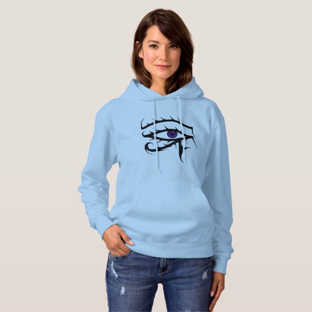 Pull À Capuche Sweatshirt Eye of Ra (Devant entier)