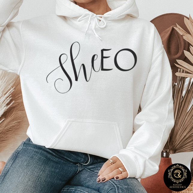 Pull À Capuche Sweatshirt Quotidien Décontracté – Elle PDG (Créateur téléchargé)