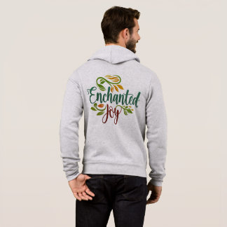 Pull À Capuche Symbole d'amour & Joie enchantée Full Zip Hommes