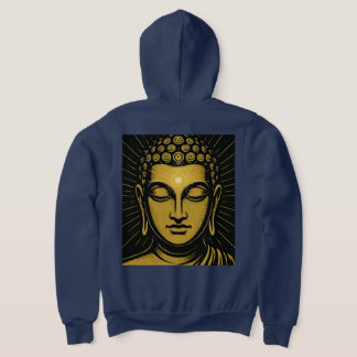 Pull À Capuche T-shirt Bouddha d'or | Éveil spirituel