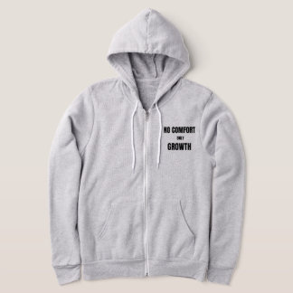 Pull À Capuche T-Shirt Citation de Mentalité de Croissance – Aucu